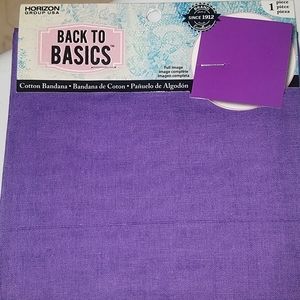 NWOT 3/$10 Purple Bandana